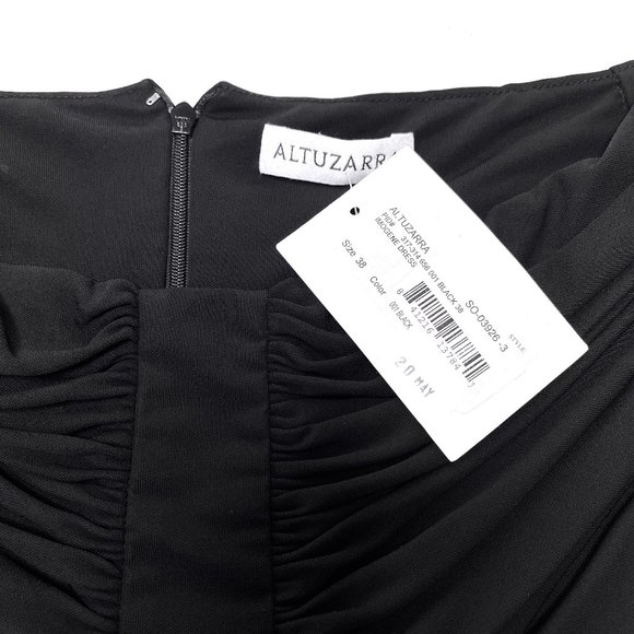 NWT AucAltuzarra Imogene Ruched Off-the-Shoulder Midi Dress